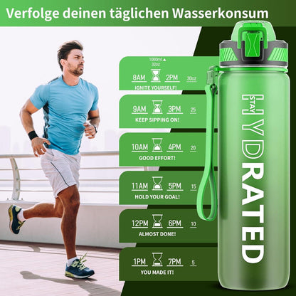 Trinkflasche 1L BPA-frei mit