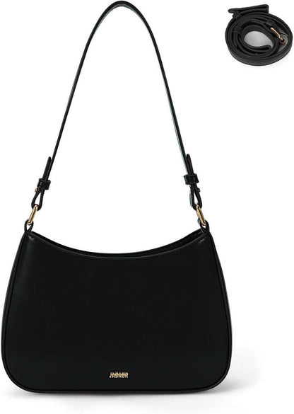 Kleine Damen Hobo Bag Umhängetasche PU Leder Schultertasche