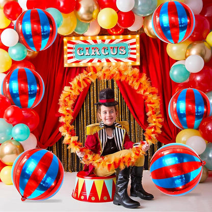 Luftballons Zirkus Deko Folienballon 22 Zoll Karneval Party Balloon