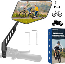 Fahrradspiegel Rechts extra großer Spiegelfläche für E-Bike E-Scooter