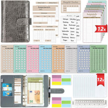 Budget Planner Deutsch Sparbuch A6 Leder Binder Taschen