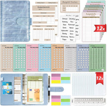 Budget Planner Deutsch Startset mit 8 Sparchallenges Haushaltsbuch A6