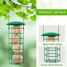 2er Set Vogelfutterspender 29.5cm, Vogel