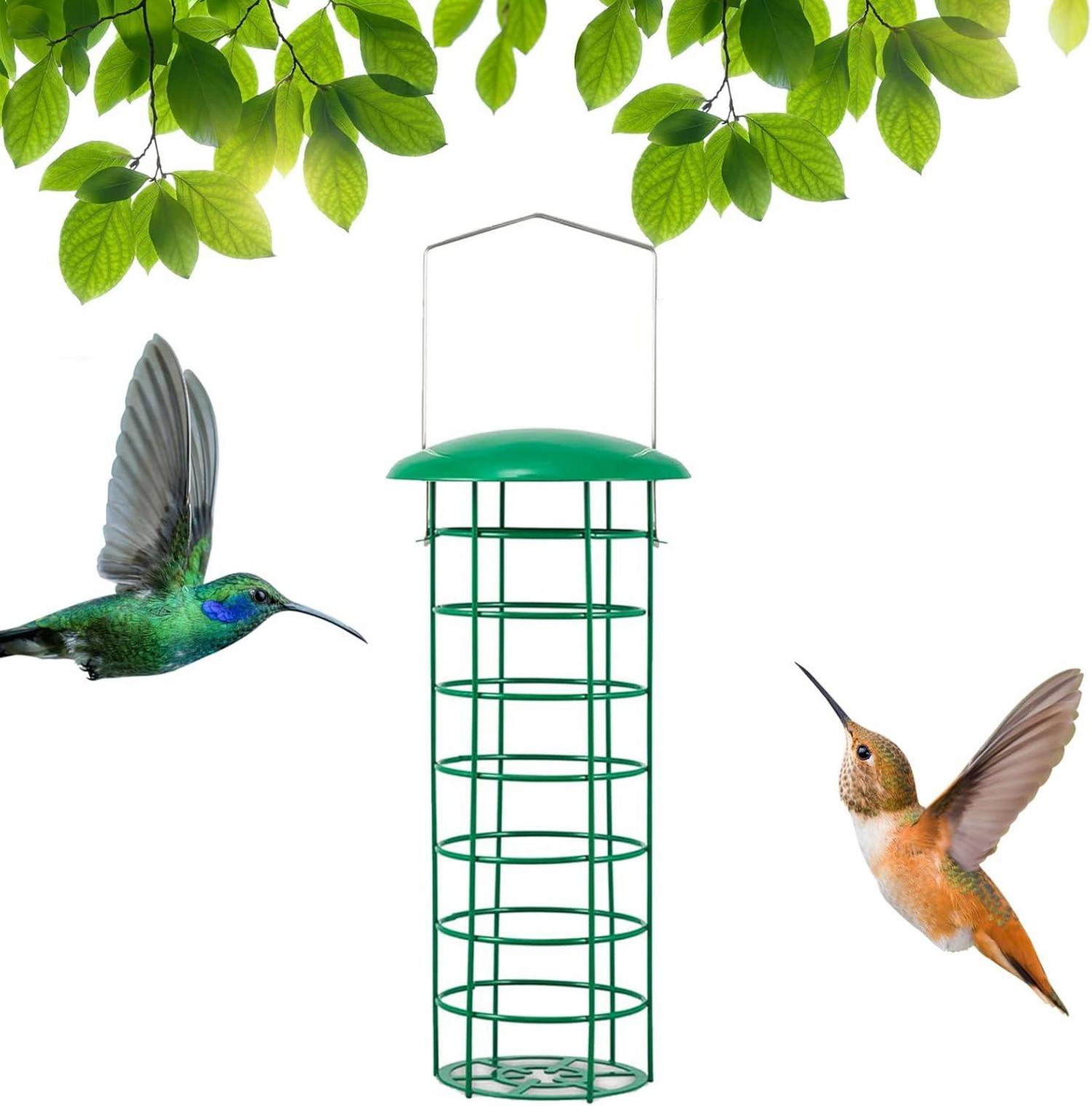 Vogelfutterspender 29.5cm Metal Iron für Wildvögel