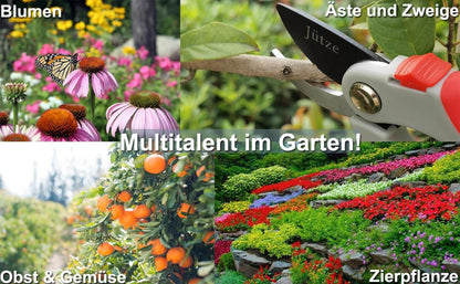 Professionelle Gartenschere mit SK5 Stahlklingen