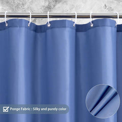 Duschvorhang Textil Anti-Schimmel Wasserdicht Polyester 120x200cm