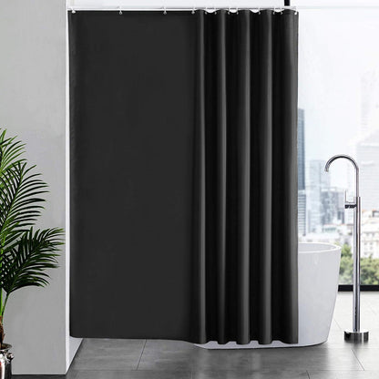 Duschvorhang Anti-Schimmel Überlänge Textil Extra Groß 200x210cm