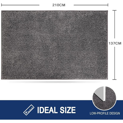 Schmutzfangmatte Innen 137x210 cm – Rutschfest & Waschbar