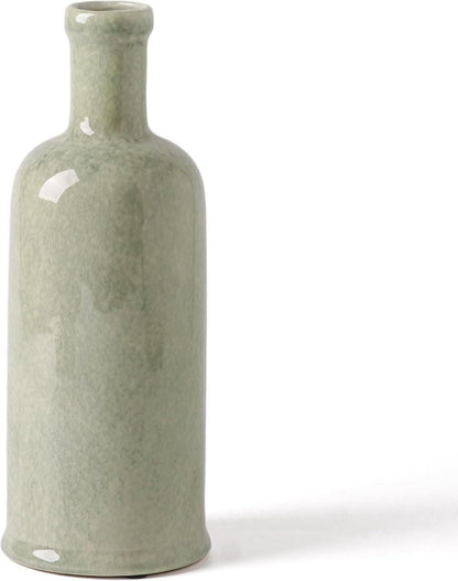 Moderne Vintage-Keramikvase für Blumenarrangements