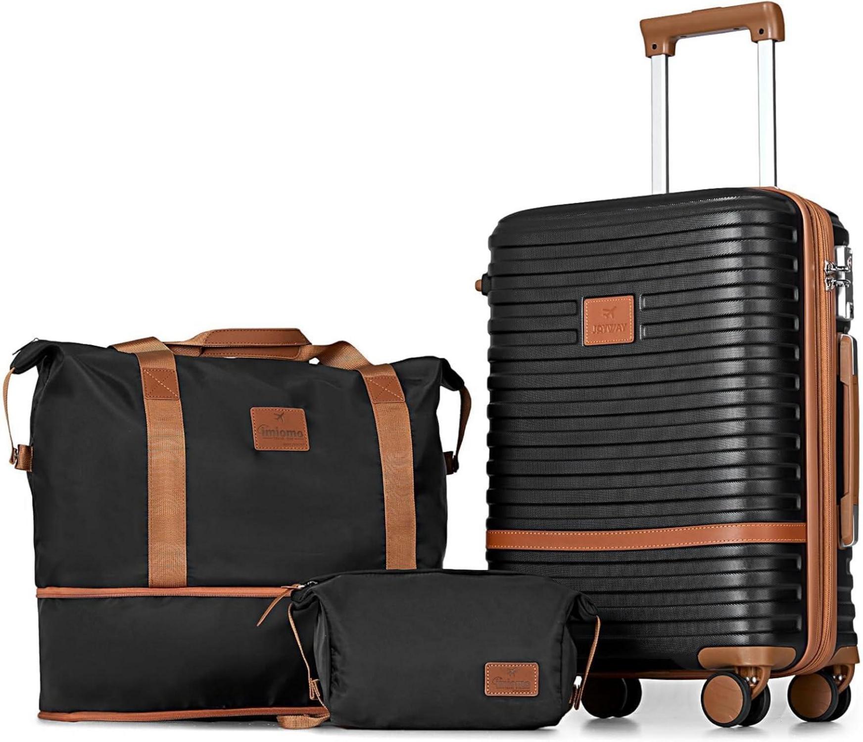 Reisekoffer ABS Hartschalen Trolley Kofferset TSA Schloss 4 Rollen