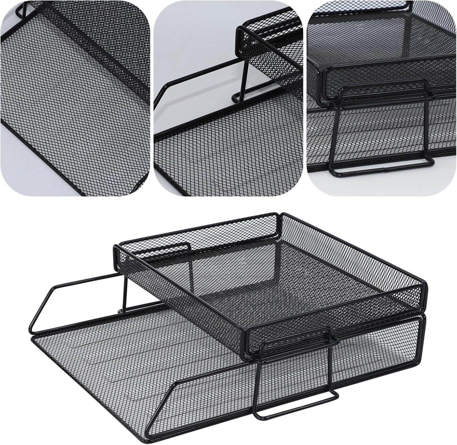 Briefablage Schreibtisch Organizer Ablagefach A4 Papierablage Ordner Datei Dokumentenhalter