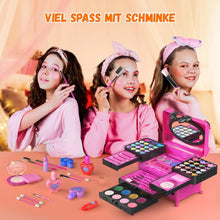 Kinderschminke Set Mädchen 66Pcs - Makeup Schminkkoffer für