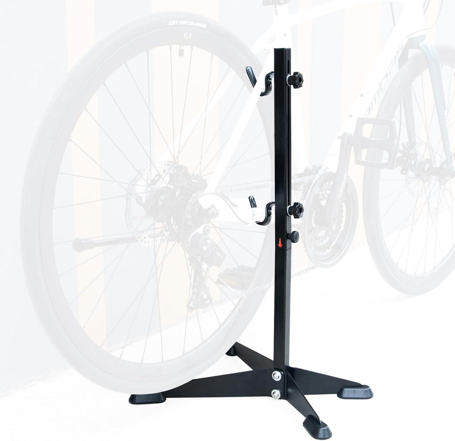 Fahrradständer Profi Reparaturständer Fahrradhalter Schwarz