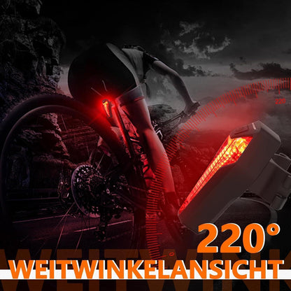 Fahrrad Rücklicht LED StVZO IPX5 Wasserdicht Type-C | MUPAS