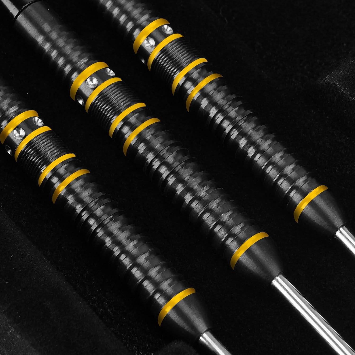 WIN.MAX Dartpfeile 90% Tungsten 3 Stück 16-28g Gelb