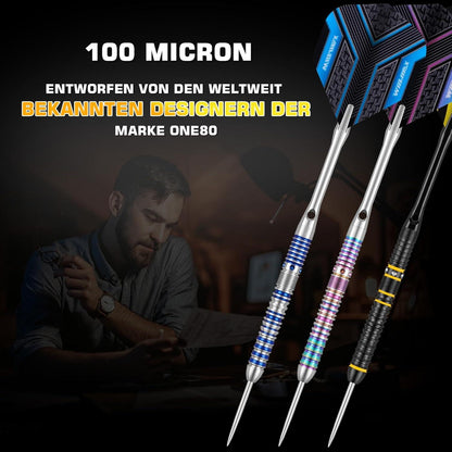 WIN.MAX Dartpfeile 90% Tungsten 3 Stück 16-28g Gelb