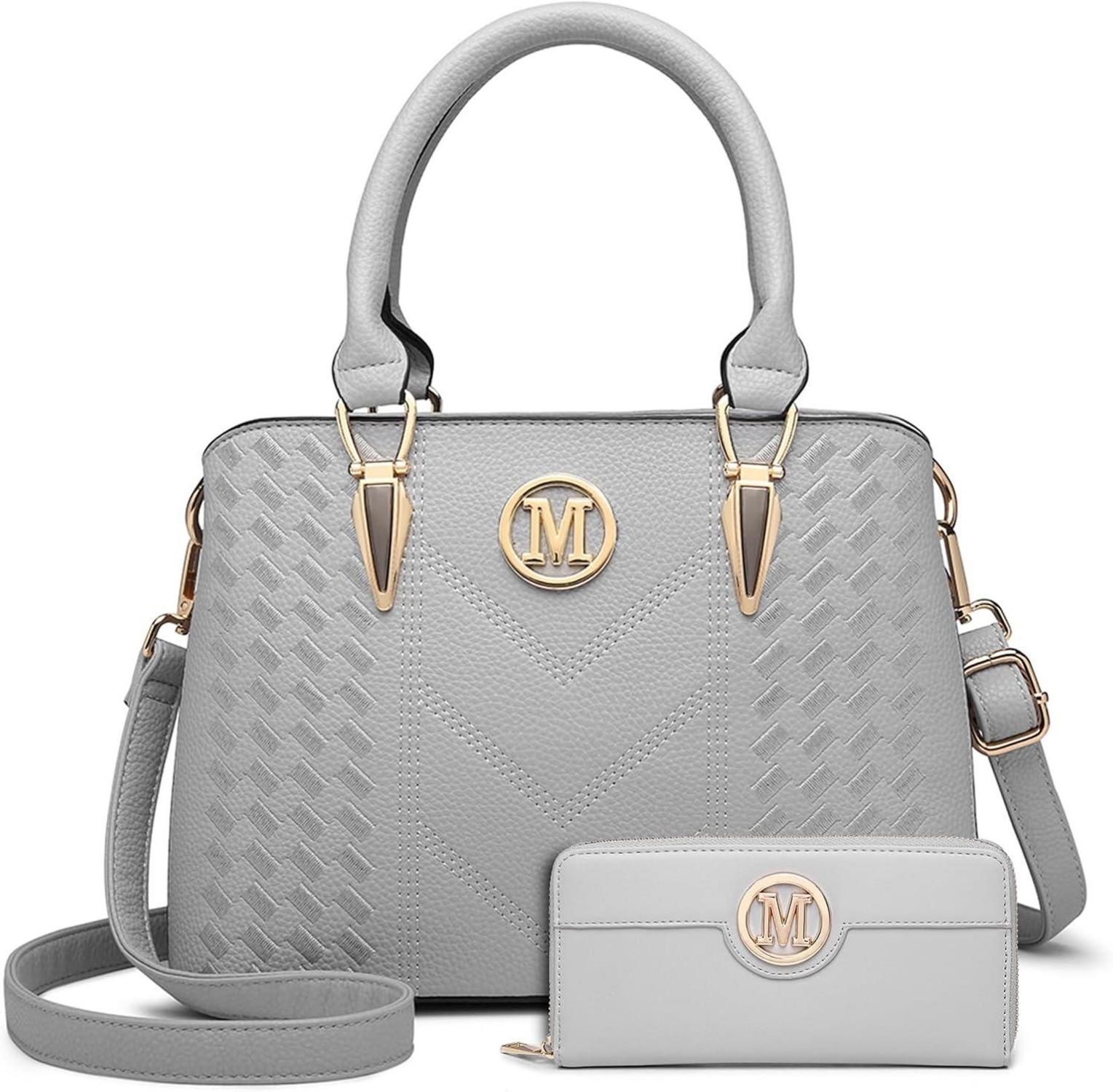 Moderne Damen Handtasche PU Leder Vintage Design