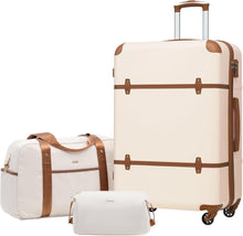 COOLIFE Koffer Trolley Set ABS Hartschale 4 Rollen TSA-Schloss