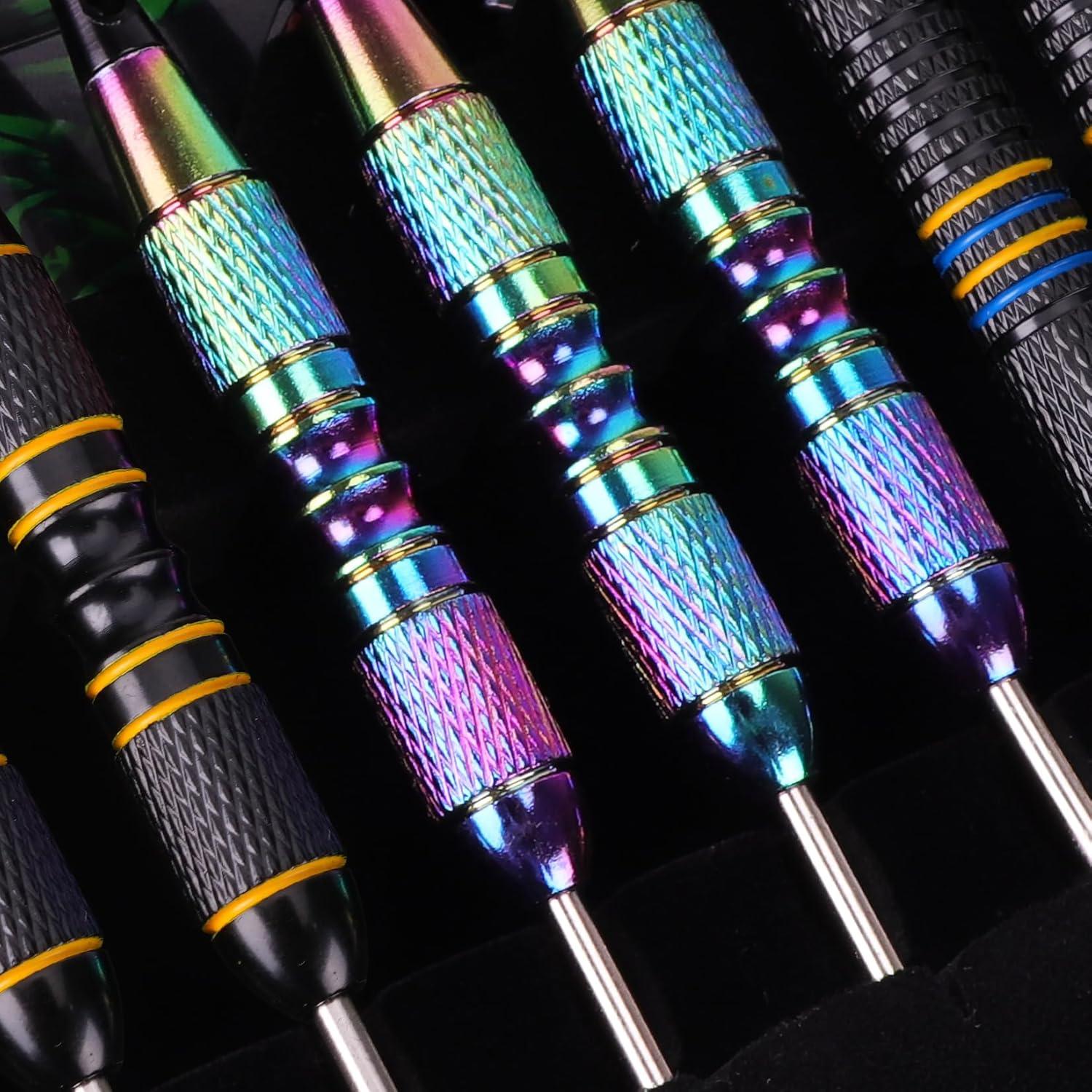 Turnart Profi Steeldarts Lila mit Dart Case - 12 Stück