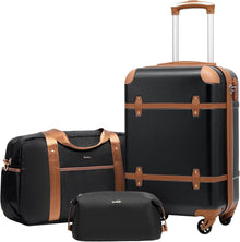 Koffer Trolley Reisekoffer ABS Hartschale 4 Rollen TSA-Schloss