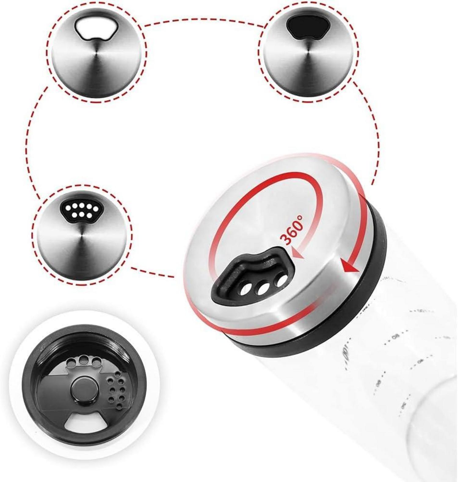 Gewürzgläser Borosilikatglas Drehdeckel 200ml 2er Set