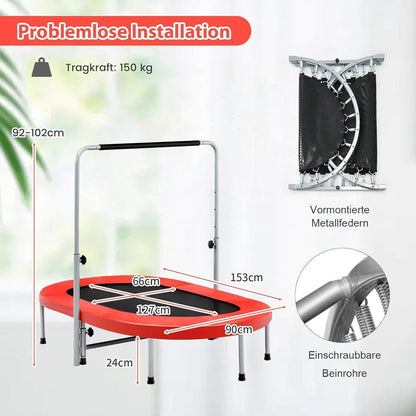 Trampolin 2 Personen – Fitness & Spaß für Kinder & Erwachsene