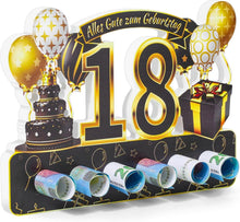 ROADPLUM 18 Geburtstag Geschenk Doppelseitiger FarbdruckHolz