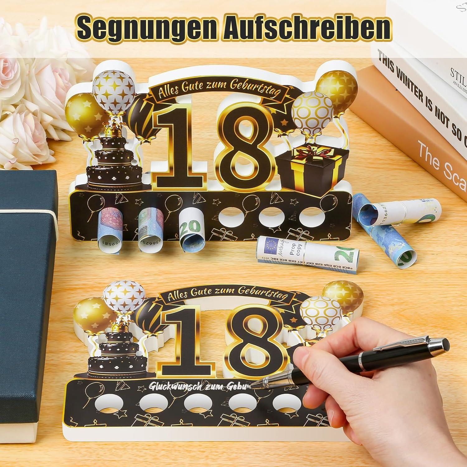 ROADPLUM 18 Geburtstag Geschenk Doppelseitiger FarbdruckHolz