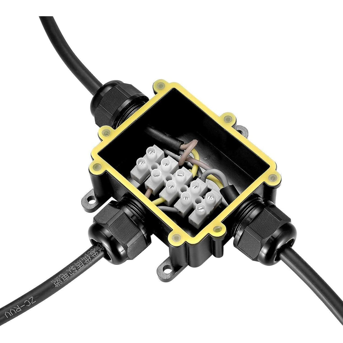 IP68 Wasserdichte Abzweigdose 3 Wege für Außenkabel 4-14mm