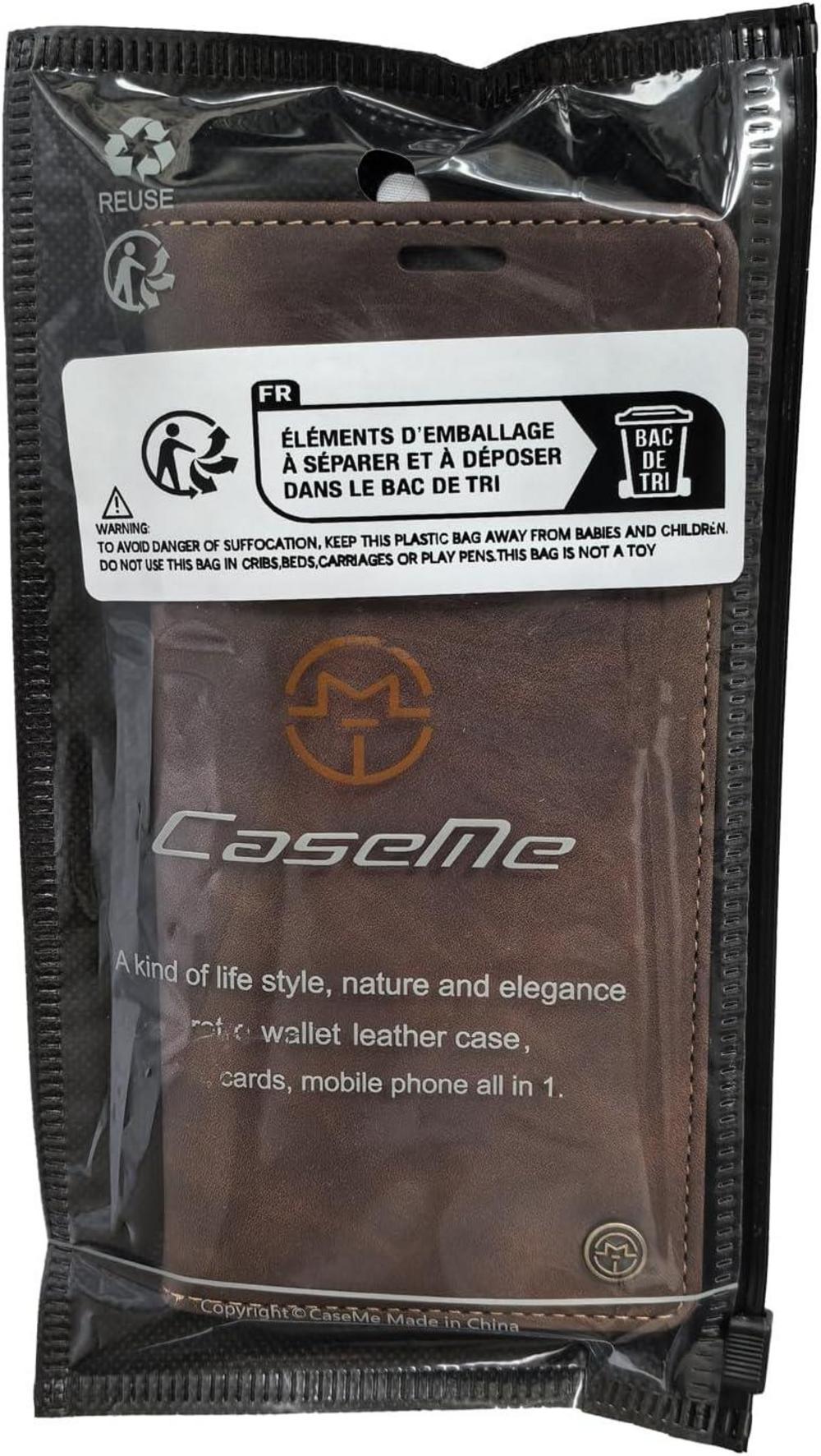 Samsung Galaxy S24 Ultra 5G Hülle - Premium Leder Klapphülle mit Magnet und Standfunktion