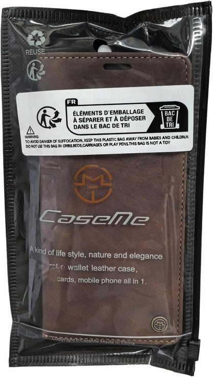 Samsung Galaxy S24 Ultra 5G Hülle - Premium Leder Klapphülle mit Magnet und Standfunktion