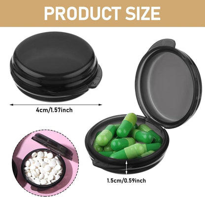 Reise-Pillendose 7 Stück Mini-Organizer Tragbarer