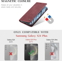 Samsung Galaxy S24 Plus 5G Handyhülle Premium Leder Flip