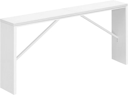 Konsolentisch Retro-Esstisch Schmaler Beistelltisch Hinter dem Sofa