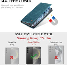 Samsung Galaxy S24+ / S24 Plus 5G Handyhülle Leder Flip