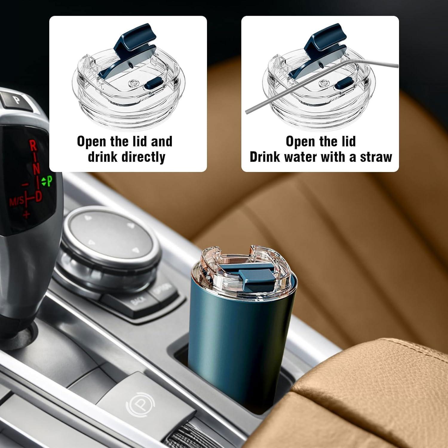 Kaffeebecher to go 280ml Thermobecher Auslaufsicher mit Deckel
