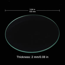 FunChem Lab Uhrglas-Set 100 mm 10er-Pack Borosilikatglas