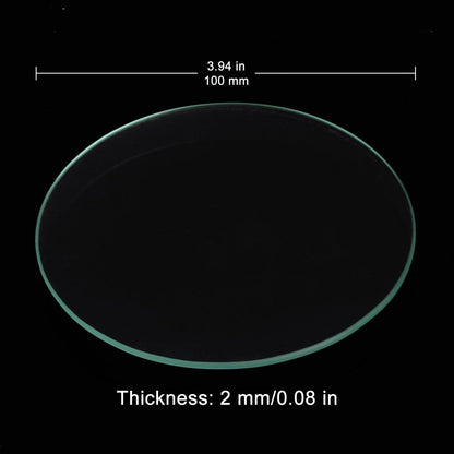 FunChem Lab Uhrglas-Set 100 mm 10er-Pack Borosilikatglas