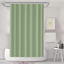 Duschvorhang Anti-Schimmel Wasserdicht Waschbar 180x180 cm Grün