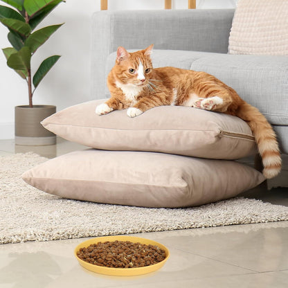 10er Set Katzenfutternäpfe 5,9 Zoll Rund Bunt für