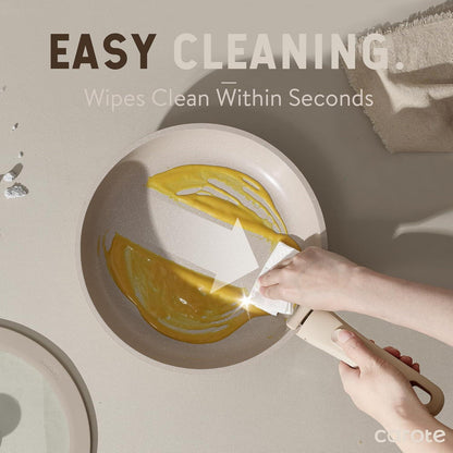 CAROTE Töpfe Pfannen Set 8-teilig abnehmbare Griffe