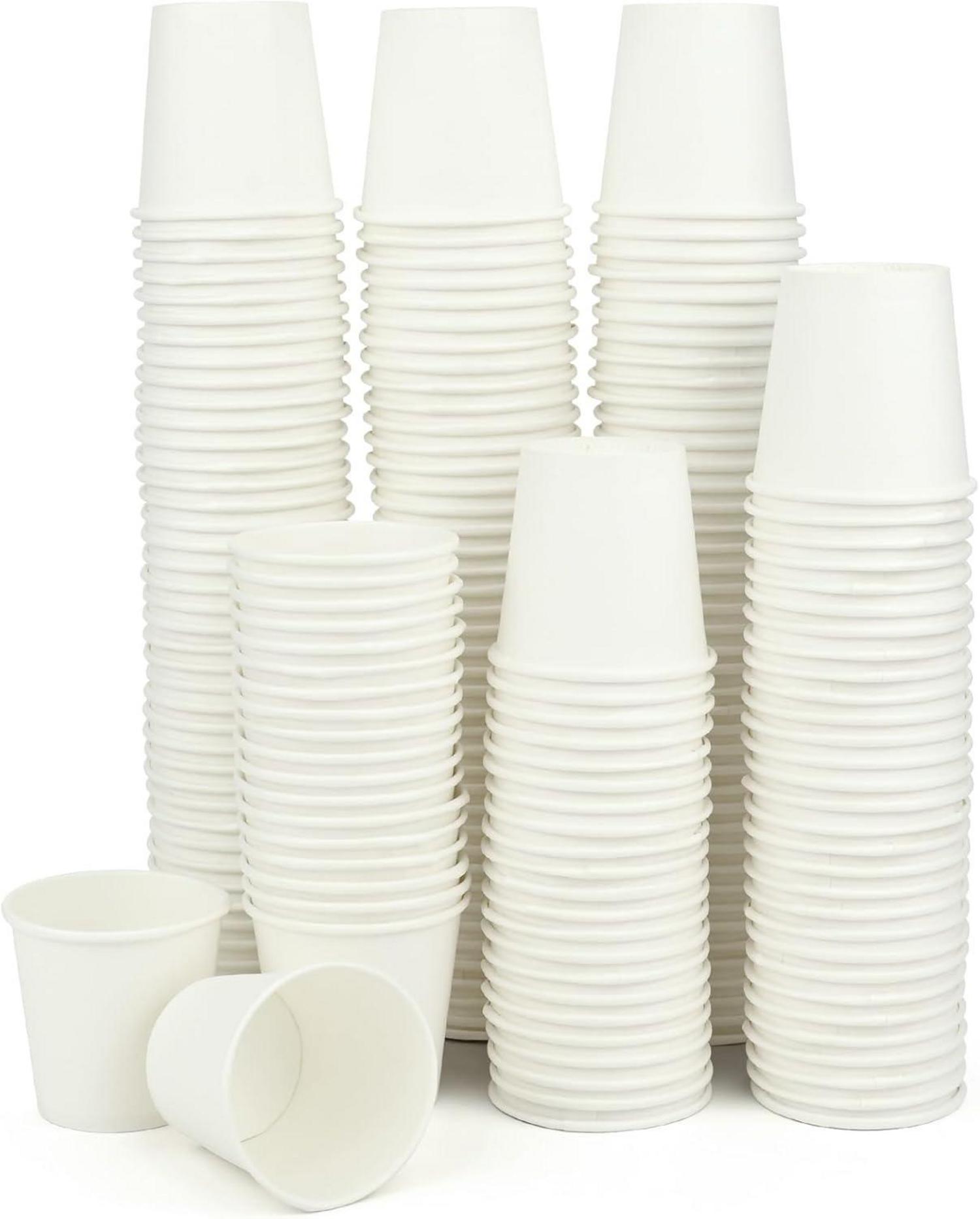 400er Set Espresso Pappbecher 60ml, Stapelbar, Biologisch abbaubar