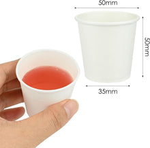 400 Stück 60ml Espresso Pappbecher Probierbecher Trinkbecher