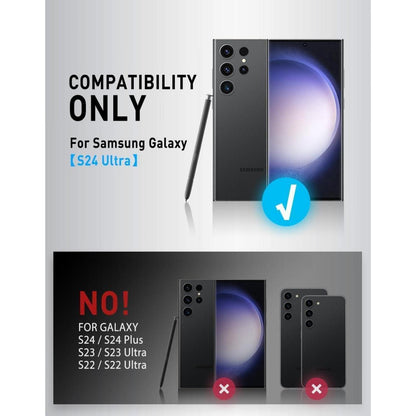 Hülle für Samsung Galaxy S24 Ultra mit MagSafe & Kamera-Ständer