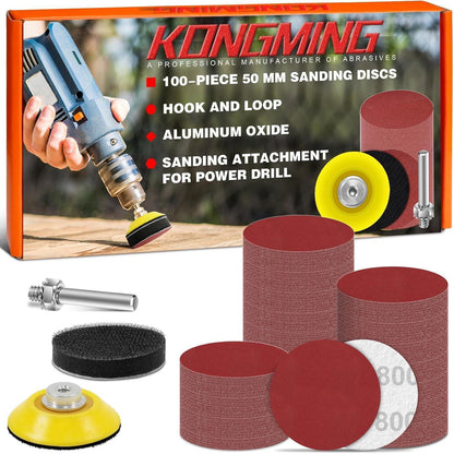 Schleifscheiben 50mm Klett P800 Körnung 100 Stück