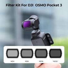 K&F Concept OSMO Pocket 3 ND Filterset 4er Pack Magnetisch