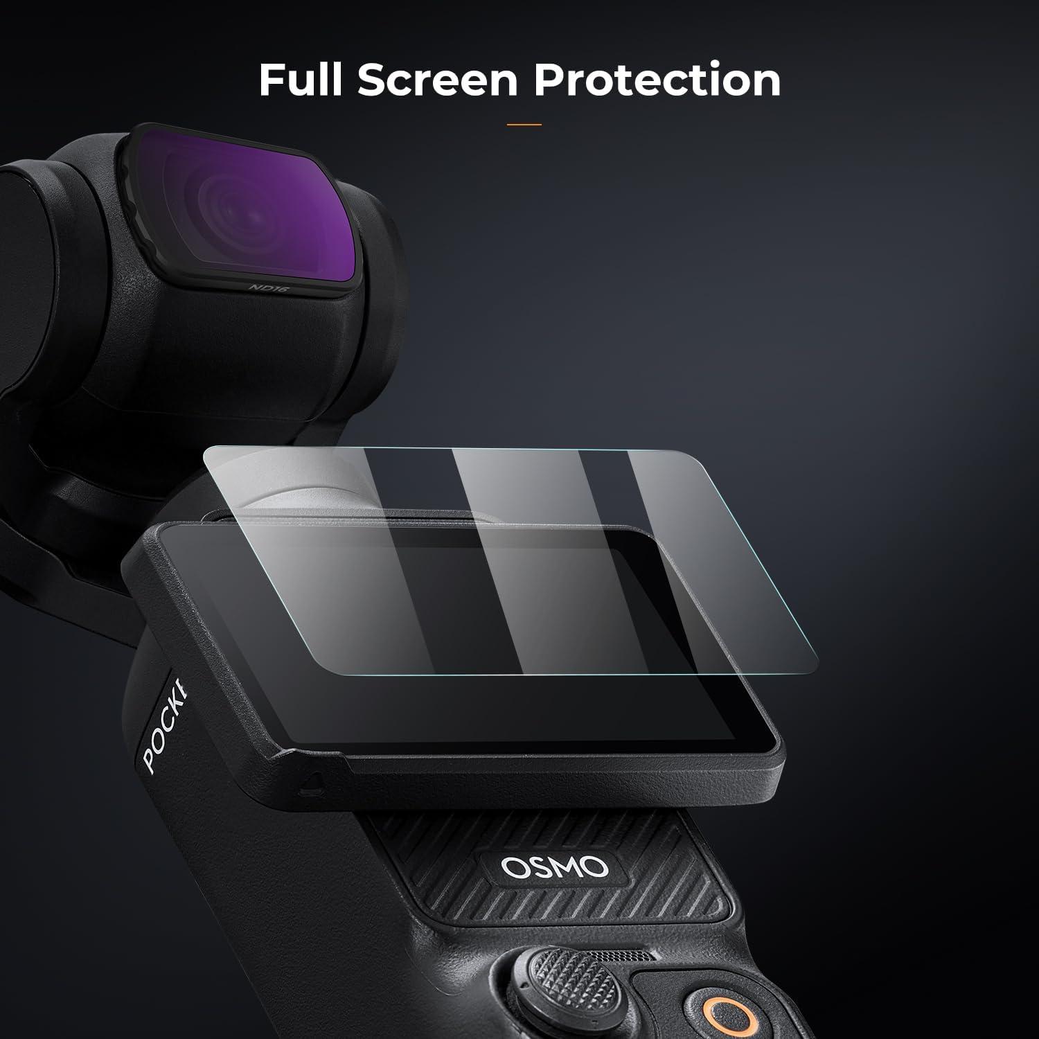 K&F Concept OSMO Pocket 3 ND Filterset 4er Magnetisch ND4 ND8 ND16 ND32