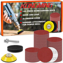 Schleifscheiben 50mm Klett Körnung 320 (100 Stück)