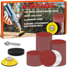 Schleifscheiben 50mm Klett 100 Stück Körnung 240