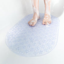 Badewannenmatte rutschfest Transparent 68 x 38 cm Saugnäpfe BPA frei